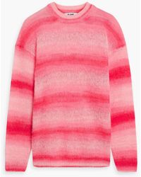 RE/DONE - Pullover aus gebürstetem strick mit streifen - Lyst