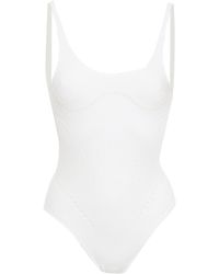Stella McCartney Laser-cut Swimsuit - White