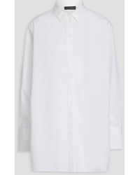 Emporio Armani - Cotton-poplin Shirt - Lyst