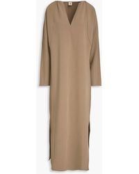 By Malene Birger - Estel Woven Midi Dress - Lyst