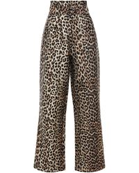 Ganni Wide-leg and palazzo pants for Women - Up to 81% off at Lyst.com