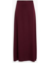 Theory - Satin Maxi Skirt - Lyst
