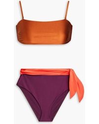 Zimmermann - Bikini in colour-block-optik - Lyst