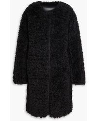 Stand Studio - Paola Reversible Faux Shearling Coat - Lyst