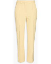 Rebecca Vallance - Claire Bouclé-tweed Tapered Pants - Lyst