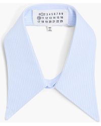 Maison Margiela - Striped Cotton Collar - Lyst