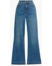 Veronica Beard - Carson High-Rise Kick-Flare Jeans - Lyst