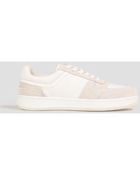 Goodnews - Mack Canvas And Suede Sneakers - Lyst