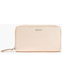 Sergio Rossi - Textured-leather Wallet - Lyst