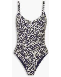 Matteau - The Scoop Floral-print Swimsuit - Lyst