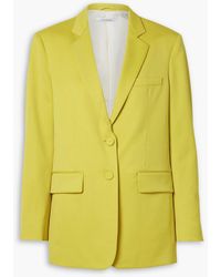 Another Tomorrow - Oversized Wool-blend Blazer - Lyst