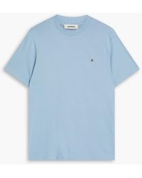 Sandro - Cotton-jersey T-shirt - Lyst