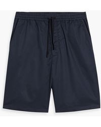 Rag & Bone - Irving Cotton-Blend Poplin Drawstring Shorts - Lyst