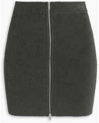 Nanushka - Isul Bouclé-knit Mini Skirt - Lyst
