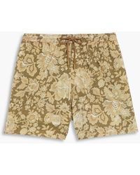 Zimmermann - Short-length Floral-print Swim Shorts - Lyst