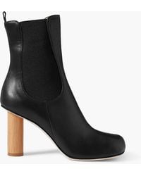 A.W.A.K.E. MODE - Ariana Leather Ankle Boots - Lyst