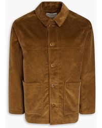 Officine Generale - Overshirt "ulysse" aus baumwollcord - Lyst