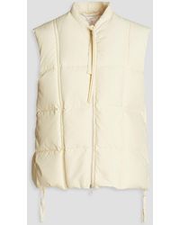 Jil Sander - Quilted Ripstop Down Vest - Lyst