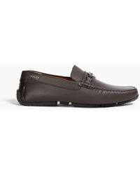 Bally - Philip Embellished Leather Driving Shoes - Lyst