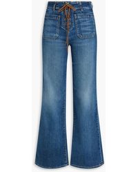 Nili Lotan - Hoch sitzende schlagjeans "florence" - Lyst