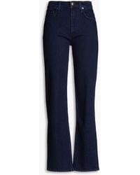 Rag & Bone - Harlow High-rise Straight-leg Jeans - Lyst