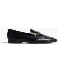 Tory Burch - Perrine Embellished Leather Loafers - Lyst