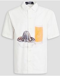 Jacquemus - Moisson Printed Cotton-poplin Shirt - Lyst