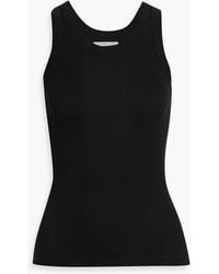 Loulou de Saison - Limba Ribbed Cotton Tank - Lyst