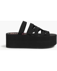 Simon Miller - Foami Stretch Platform Sandals - Lyst