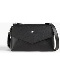 Montblanc - Sartorial schultertasche aus strukturiertem leder - Lyst