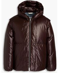 Jil Sander - Convertible Quilted Shell Hooded Down Jacket - Lyst