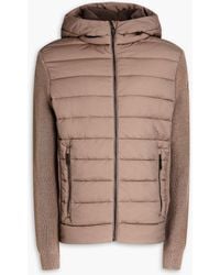 Fusalp - Lorenzo Wool-blend And Quilted Shell Hooded Jacket - Lyst