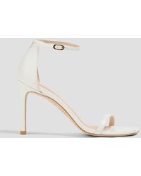 Stuart Weitzman - Amelina 95 Leather Sandals - Lyst