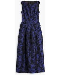 Talbot Runhof - Enzian Sequin-Embellished Jacquard Gown - Lyst
