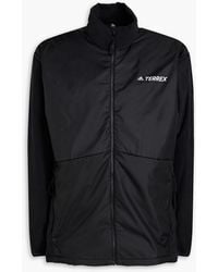 adidas Originals - Terrex Shell-paneled Fleece Jacket - Lyst