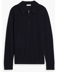 Sandro - Wool-Blend Half-Zip Sweater - Lyst
