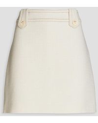 Sandro - Cotton-blend Tweed Mini Skirt - Lyst