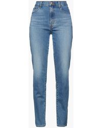 J Brand - Faded High-rise Slim-leg Jeans - Lyst