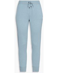 Brunello Cucinelli - Cropped Cashmere Track Pants - Lyst