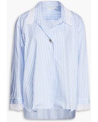 Sandro - Striped Cotton Shirt - Lyst