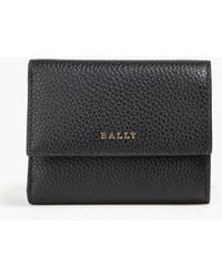 Bally - Pebbled-Leather Wallet - Lyst