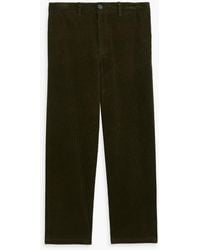 FRAME - Tapered Corduroy Pants - Lyst