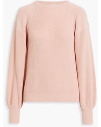 RED Valentino - Ribbed-knit Sweater - Lyst