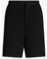 Y-3 - French Cotton-terry Drawstring Shorts - Lyst