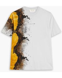 1017 ALYX 9SM T-shirt aus baumwoll-jersey mit print - Mehrfarbig