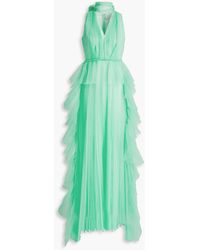 Huishan Zhang - Pleated Tulle Gown - Lyst