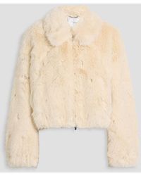 A.L.C. - Esme Crystal-Embellished Plush Jacket - Lyst