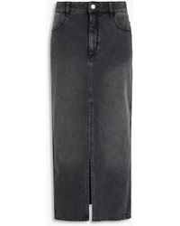 Isabel Marant - Denim Midi Skirt - Lyst