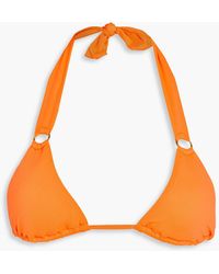 Melissa Odabash - Caracas Ring-Embellished Triangle Bikini Top - Lyst