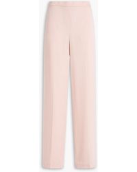 Theory - Silk Crepe De Chine Wide-Leg Pants - Lyst